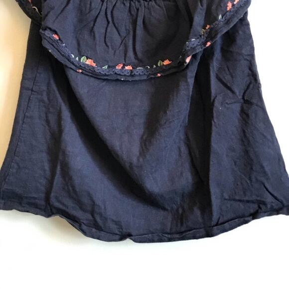 Miss Me L blouse flower ruffle summer vibe bohemian - Picture 3 of 8